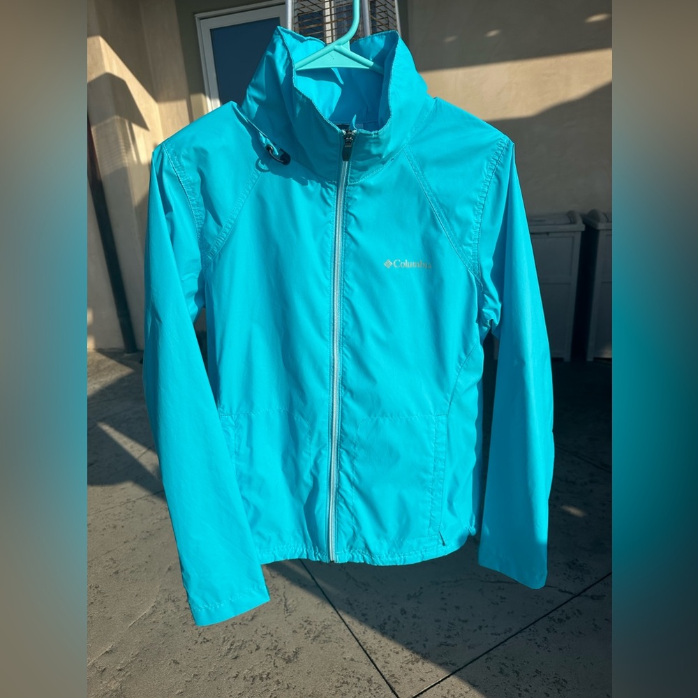 Columbia Youth Girls Size Medium Switchback Rain Jacket